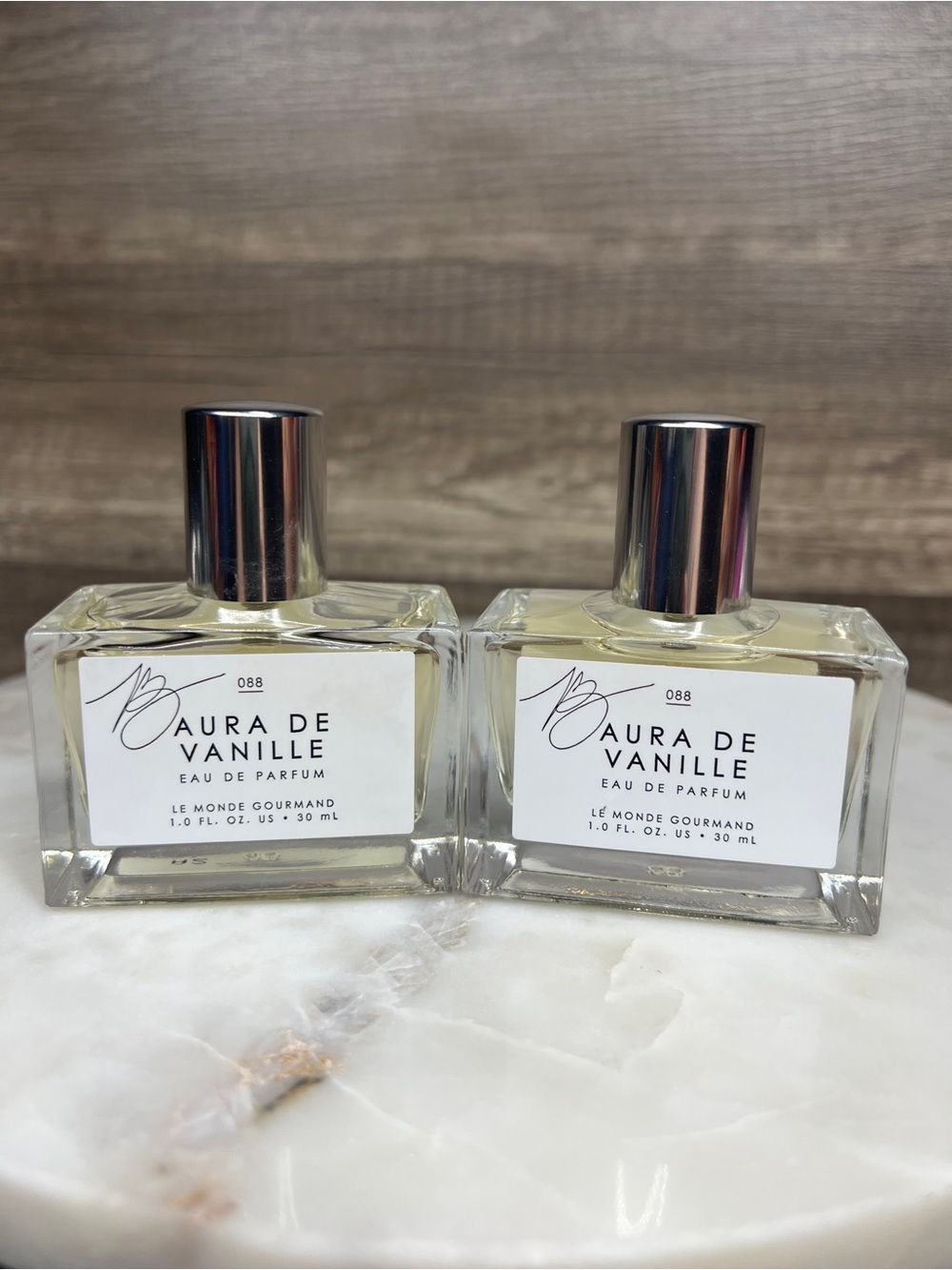 LE MONDE GOURMAND AURA DE VANILLE EAU DE PARFUM (Set of 2) Brand New
